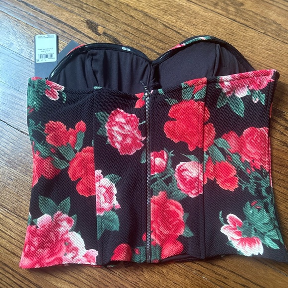 Guess Floral Bustier - Picture 3 of 4